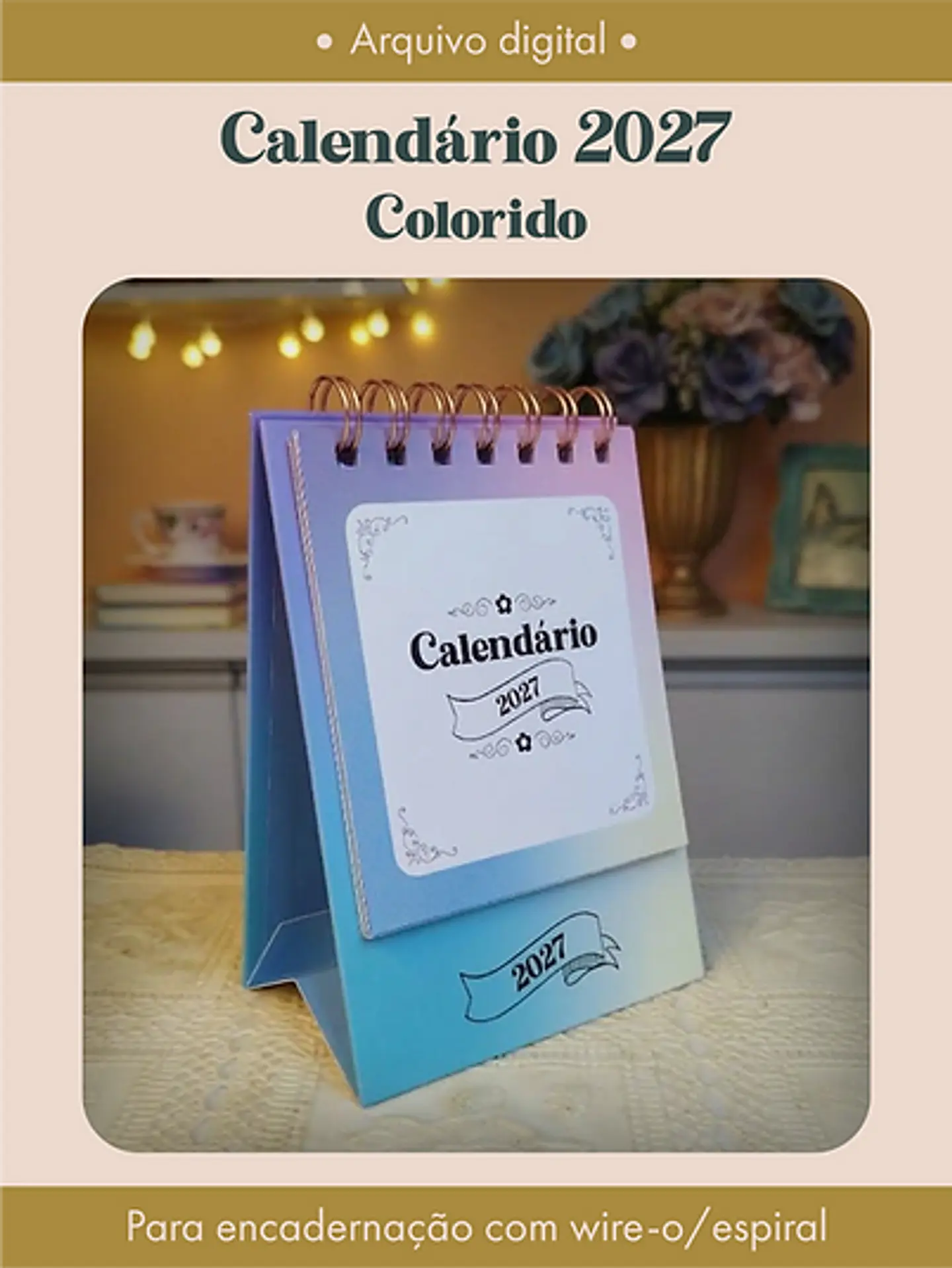 Arquivo Calendário 2027 Colorido 1
