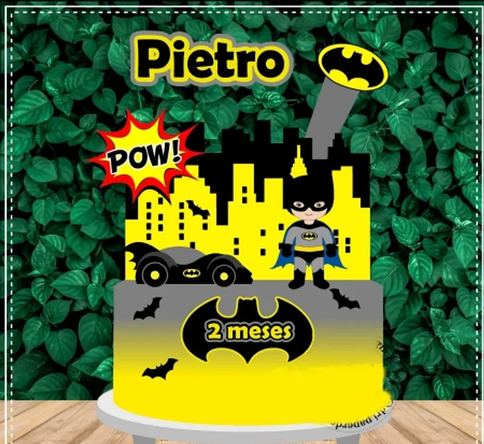 Arquivo Topo de Bolo Batman 1