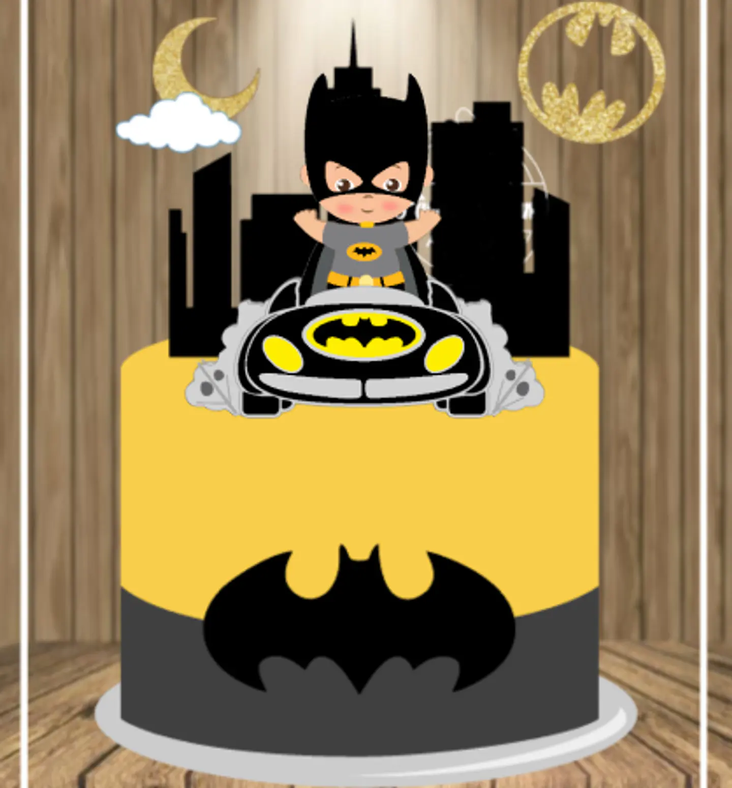 Arquivo Topo de Bolo Batman 1