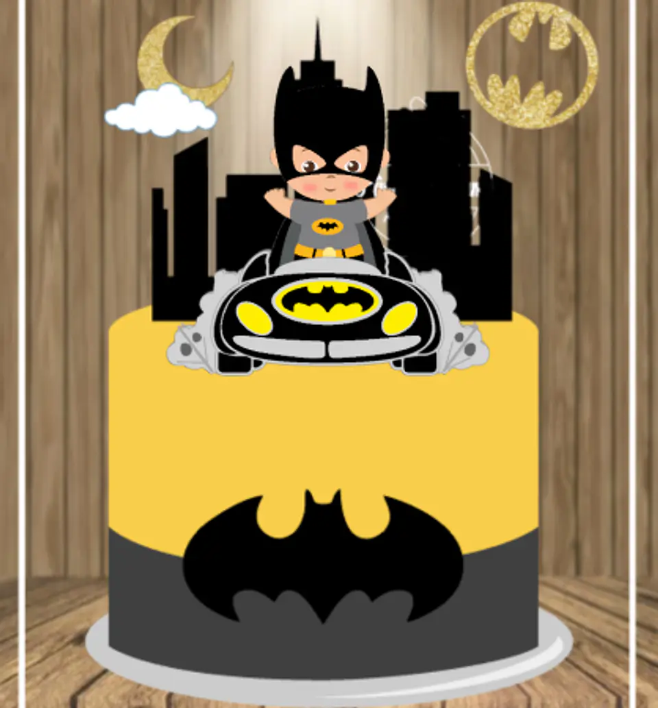 Arquivo Topo de Bolo Batman 1