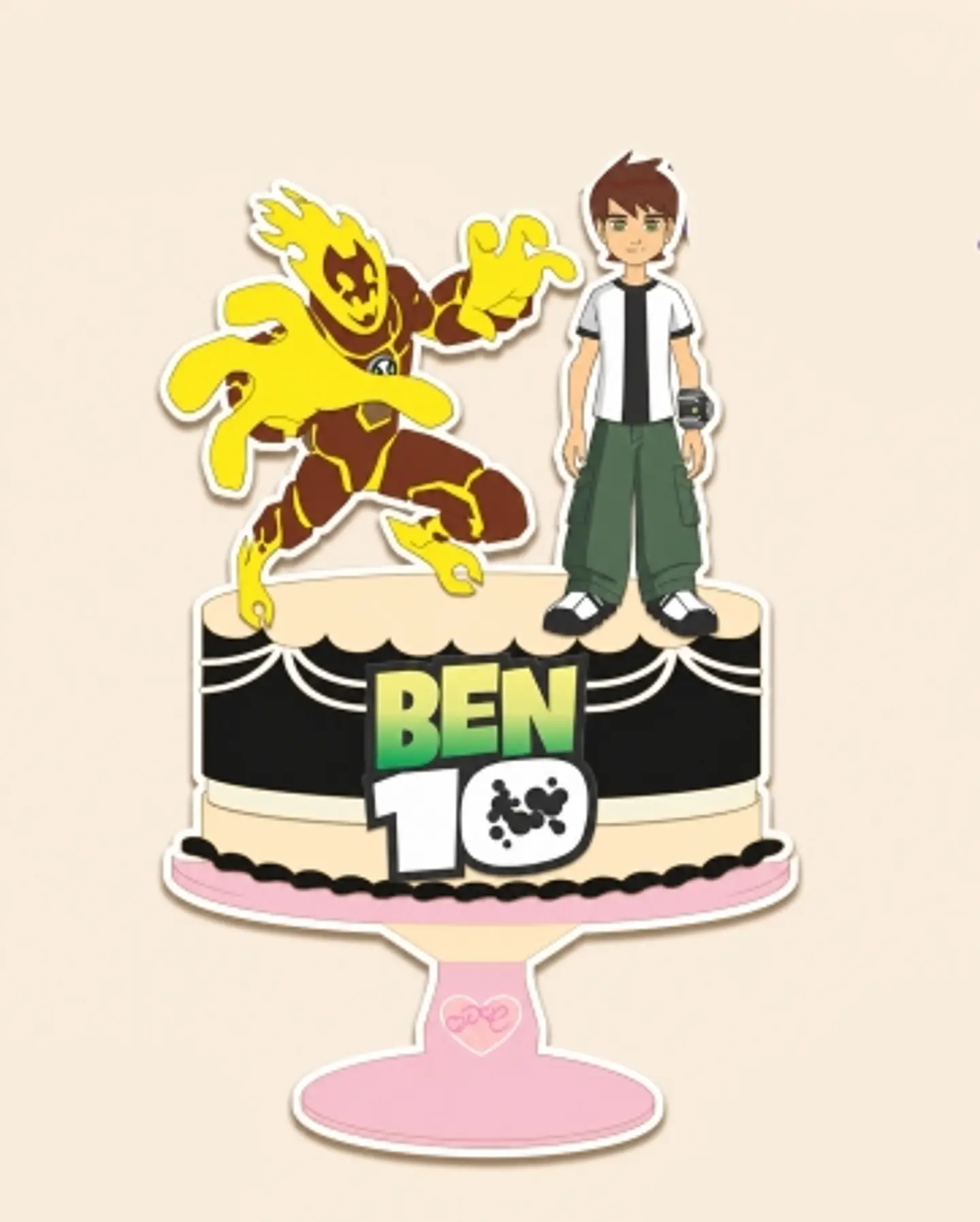 Arquivo Topo de Bolo Ben 10 1