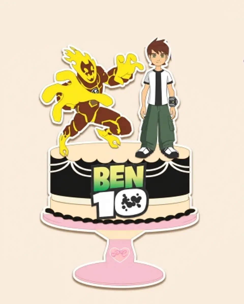 Arquivo Topo de Bolo Ben 10 1