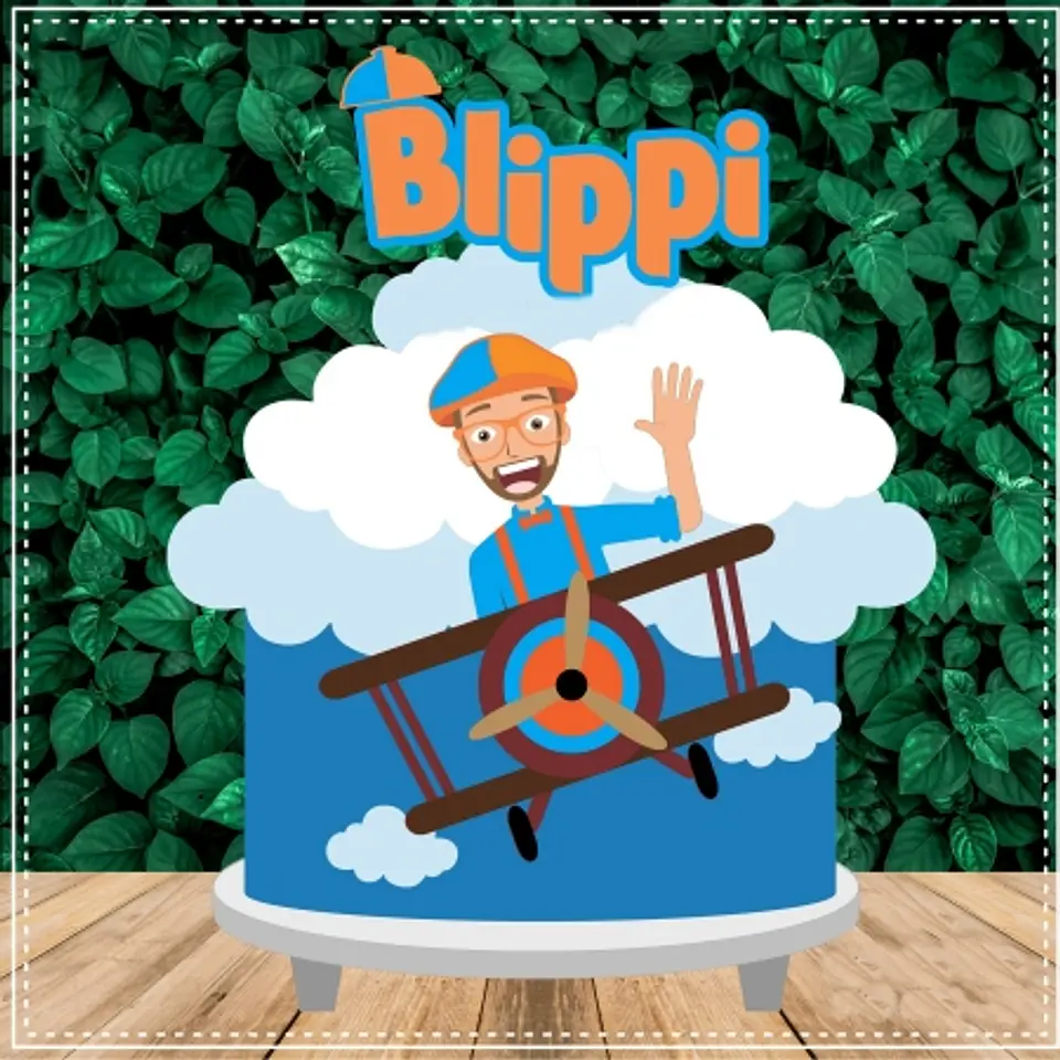 Arquivo Topo de Bolo  Blippi em Camadas 1