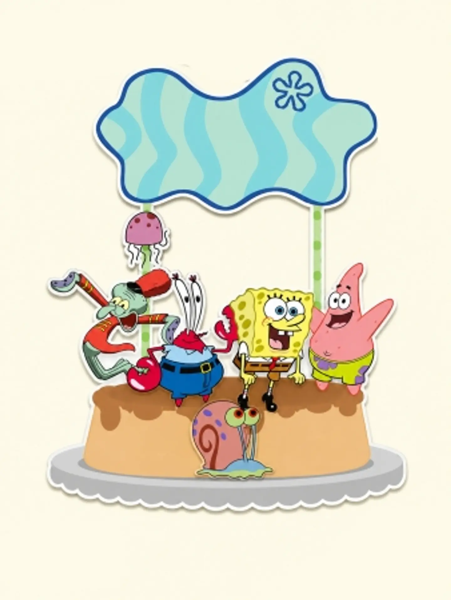 Arquivo Topo de Bolo  Bob Esponja 1
