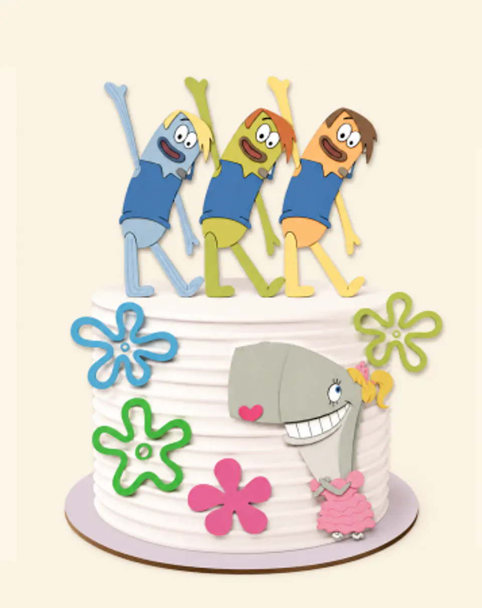 Arquivo Topo de Bolo Bob Esponja Meninos que Choram 1