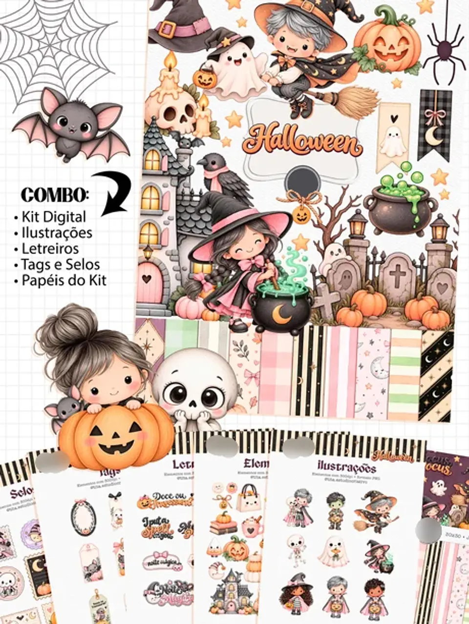 Kit Digital Halloween  1