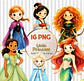 Kit Digital Princesas Disney - Thumbnail 1
