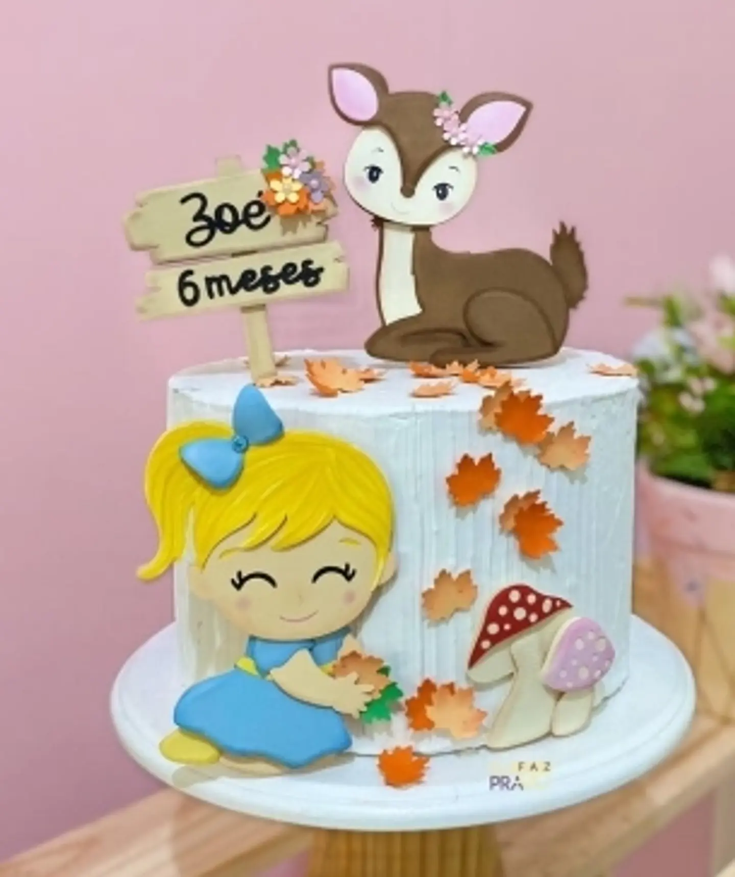 Arquivo Topo de Bolo BOSQUE MENINA 1