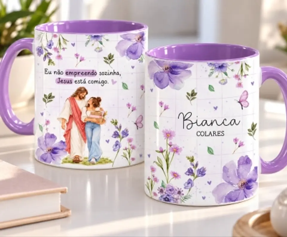 Arquivo Caneca Eu não empreendo sozinha 1