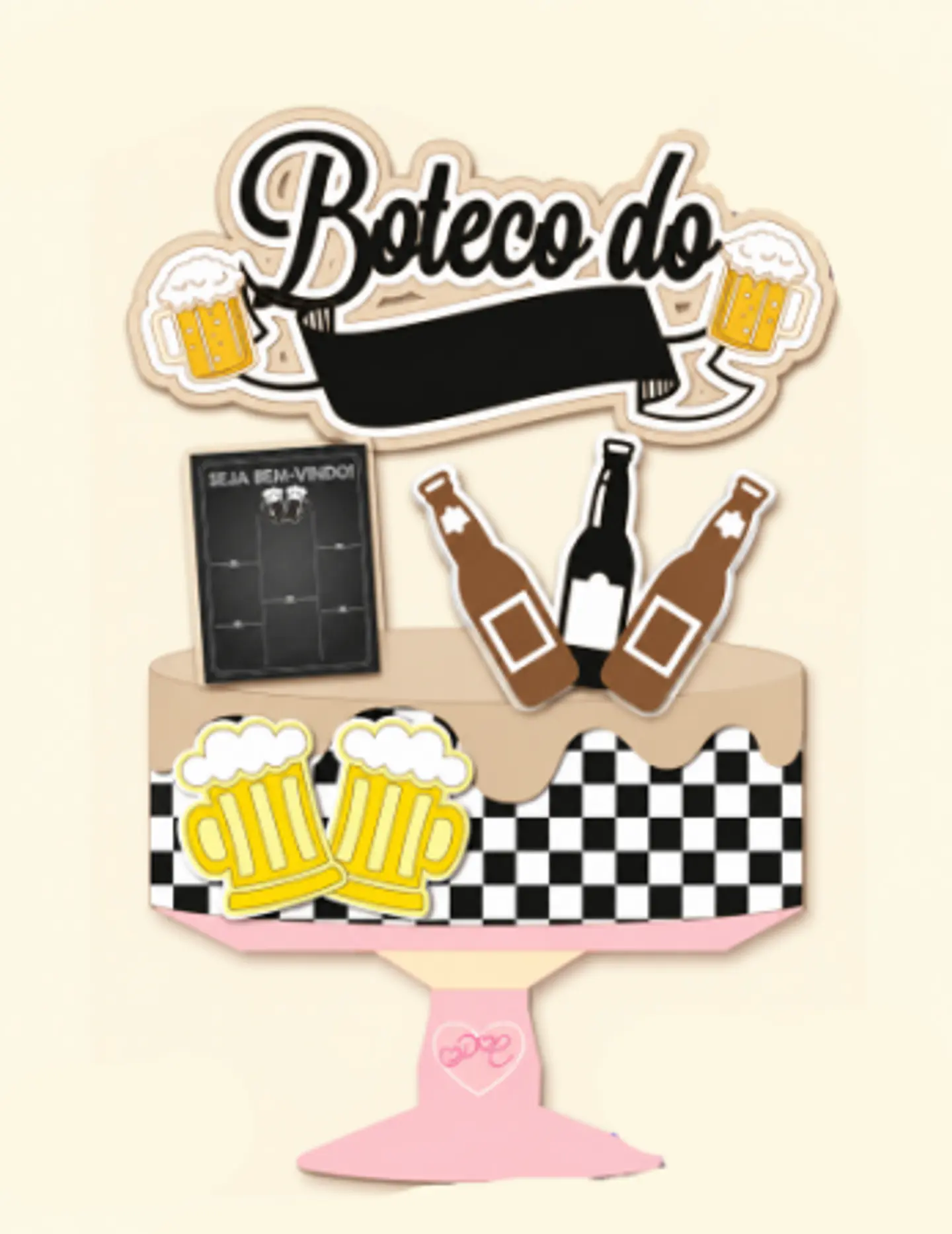 Arquivo Topo de Bolo Boteco 1