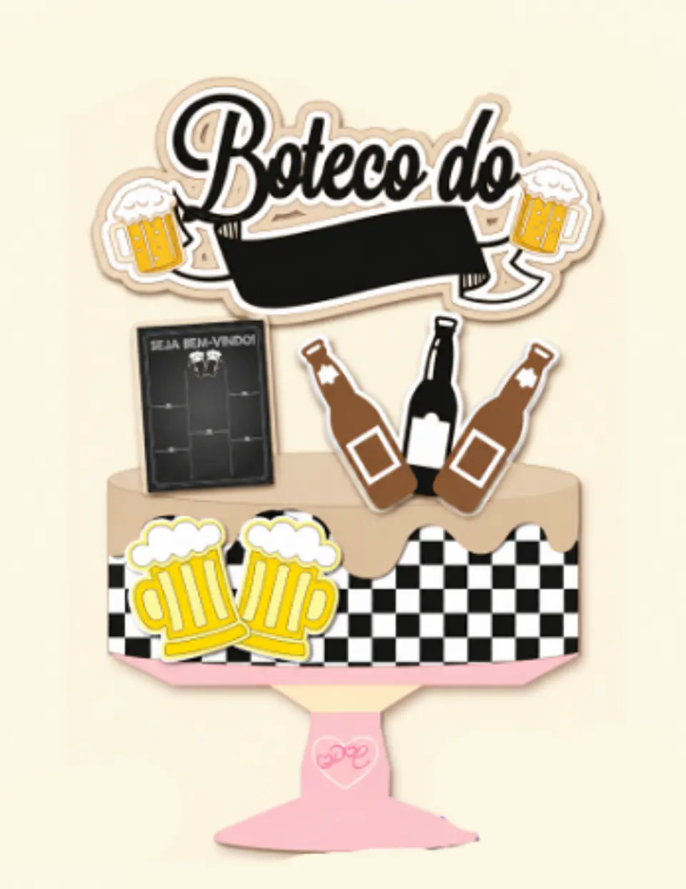Arquivo Topo de Bolo Boteco 1