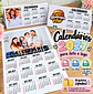 Arquivo Calendário 2027 - Para Fotos e Logo - Thumbnail 1