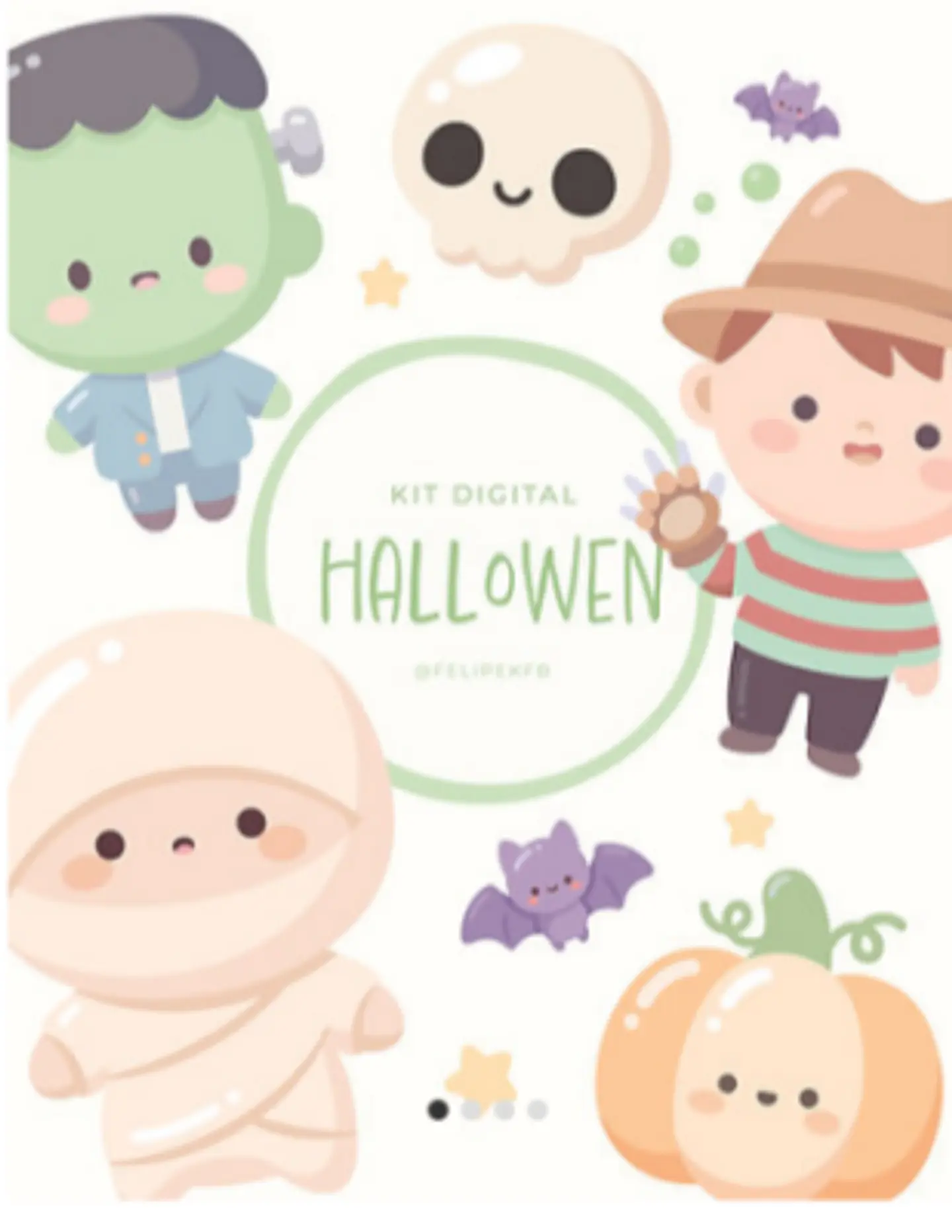 Kit Digital Happy Halloween  1
