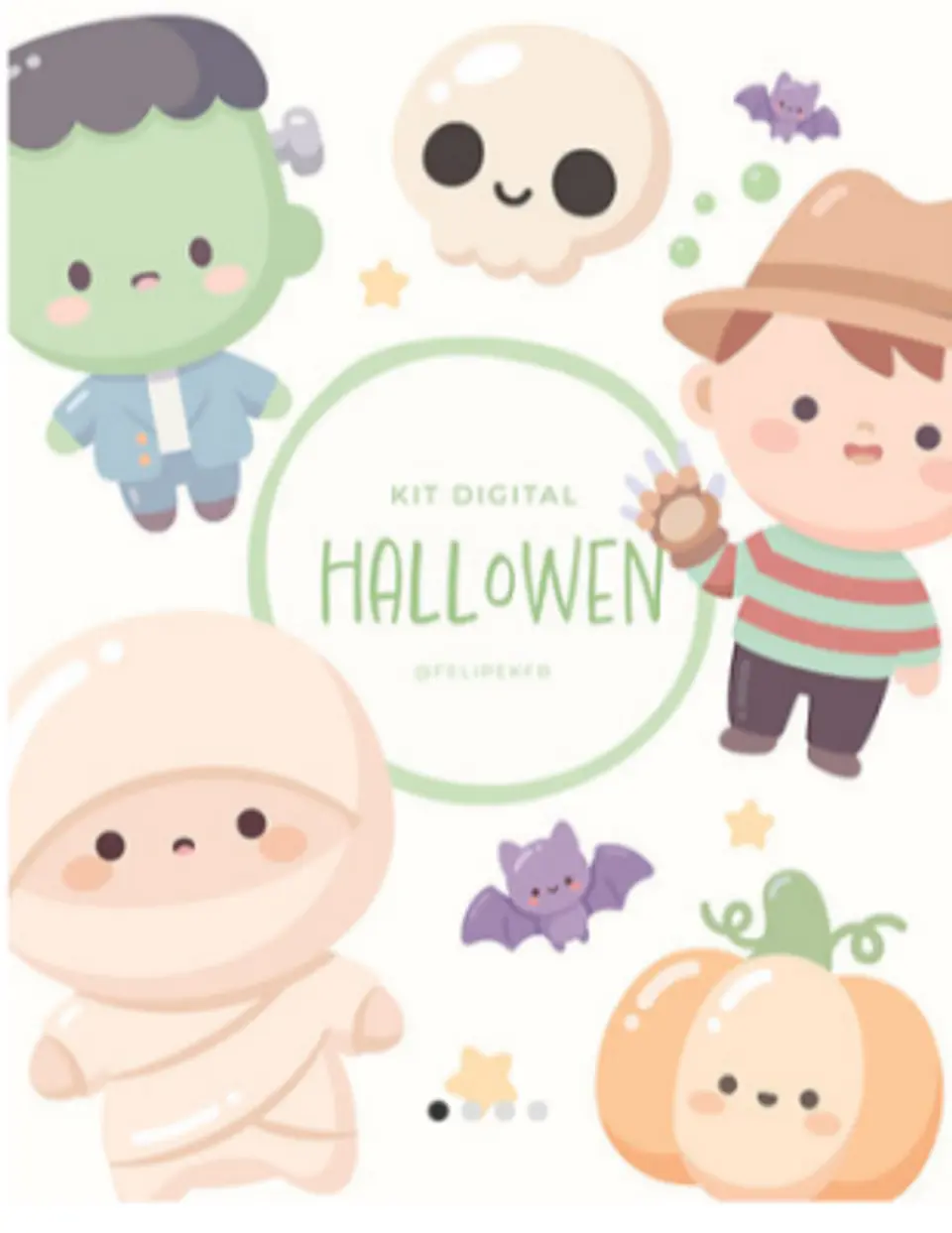 Kit Digital Happy Halloween  1