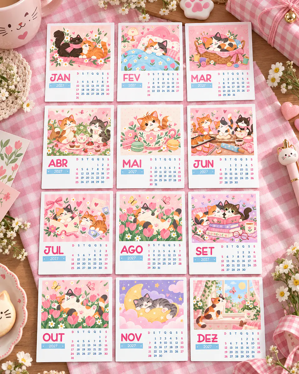 Arquivo Calendários Polaroid Magnéticos 2027 5