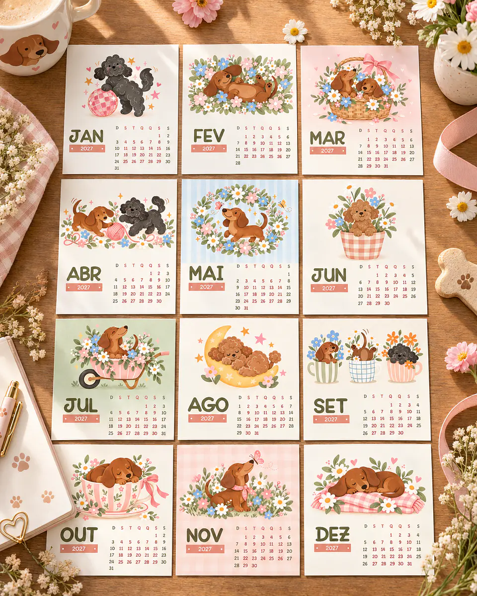 Arquivo Calendários Polaroid Magnéticos 2027 7