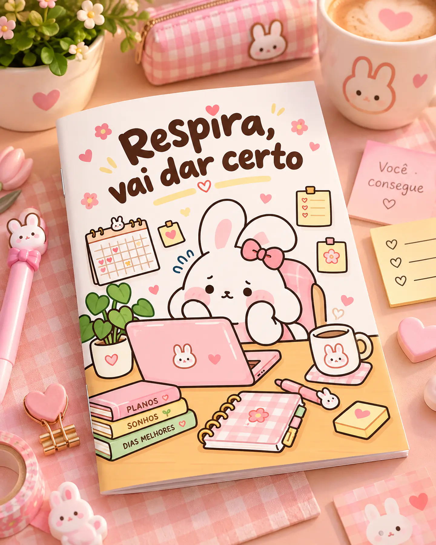 Arquivo Coleção Planejadores Diários Fofos 21