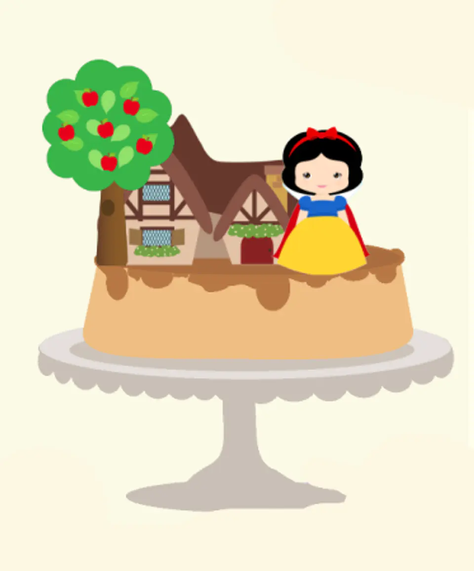 Arquivo Topo de Bolo Branca de Neve  1