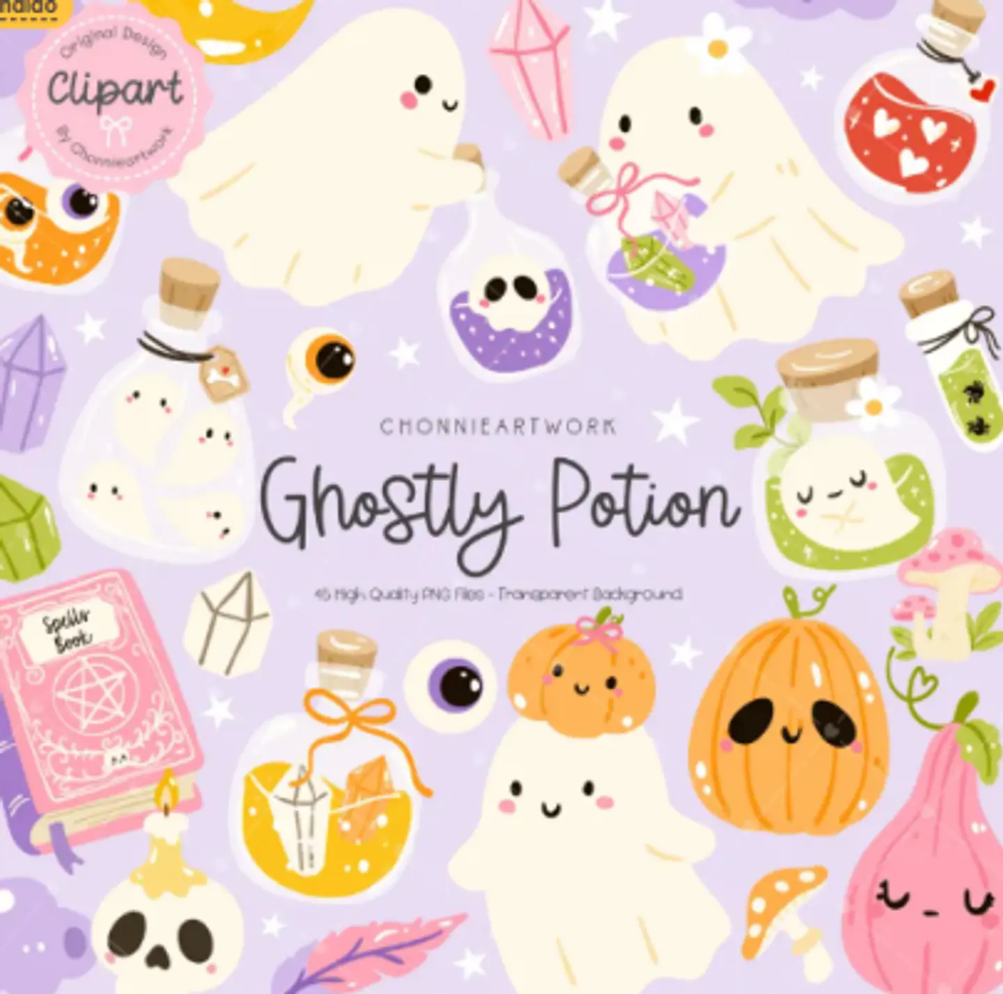 Kit Digital Halloween Candy  1