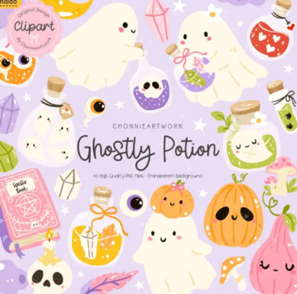 Kit Digital Halloween Candy  1