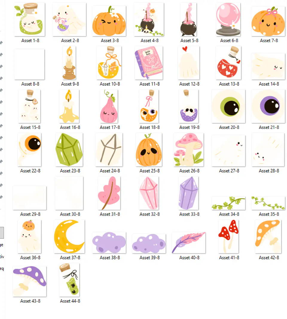 Kit Digital Halloween Candy  2
