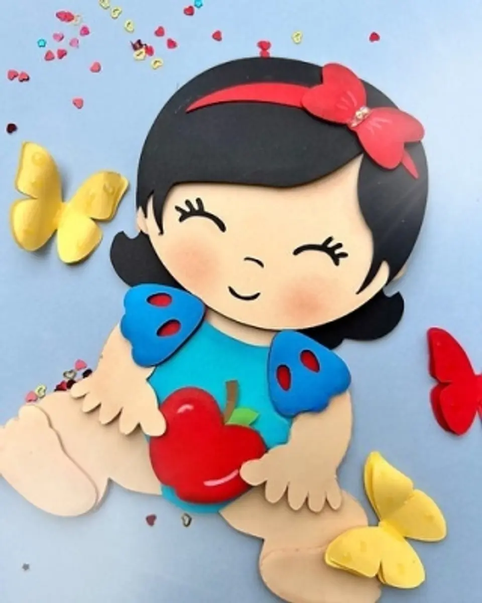 Arquivo Topo de Bolo Branca de Neve em Camadas  1
