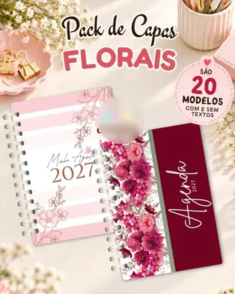Arquivo Pack Capas de Agenda 2027