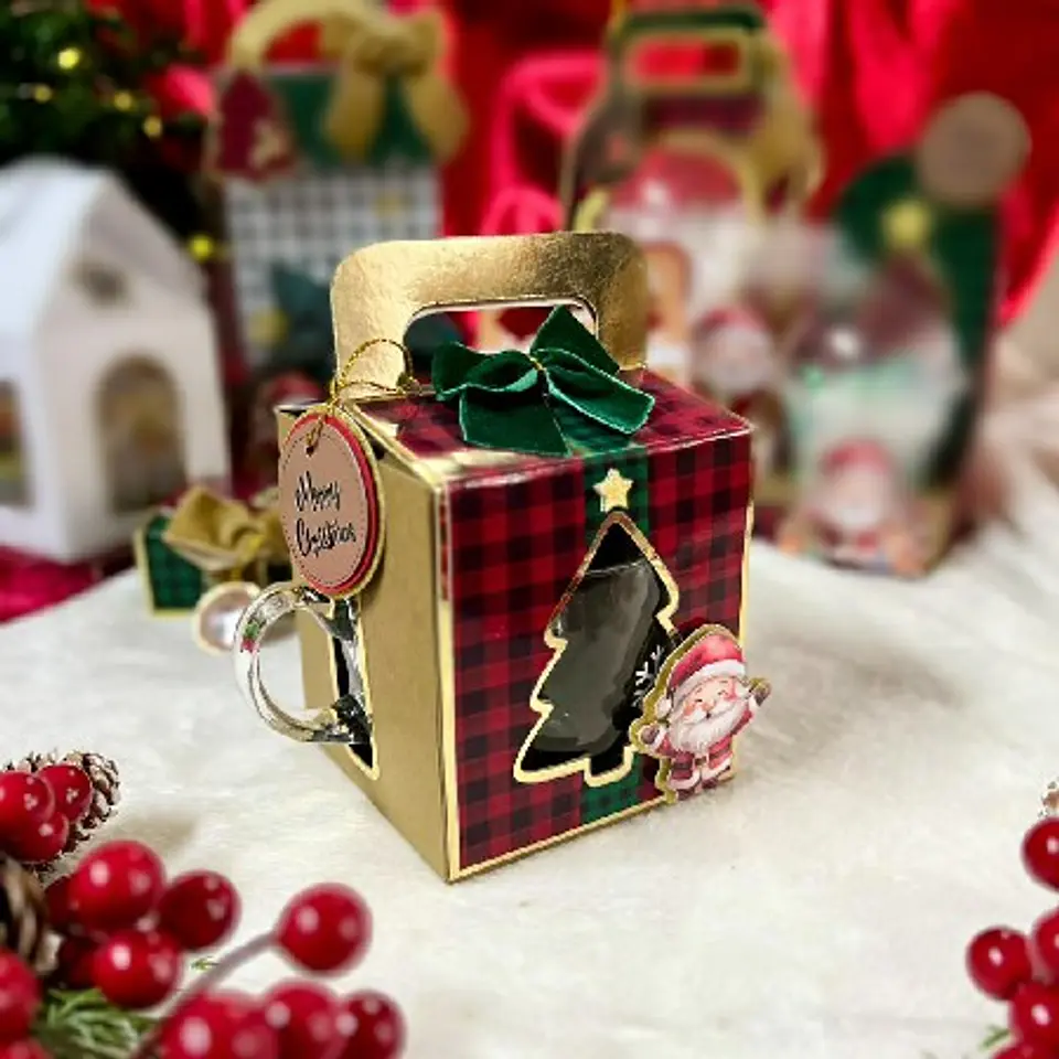 Arquivo Natal Caixa Xícara Visor 1