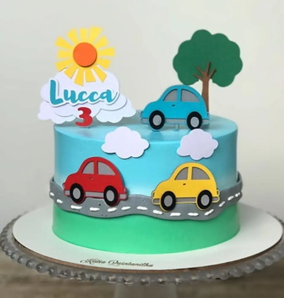 Arquivo Topo de Bolo Carrinhos  1