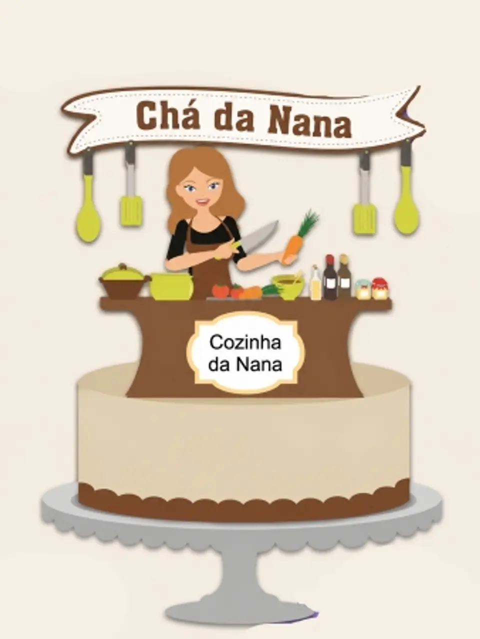 Arquivo Topo de Bolo Cozinheira Chá de Panela 1