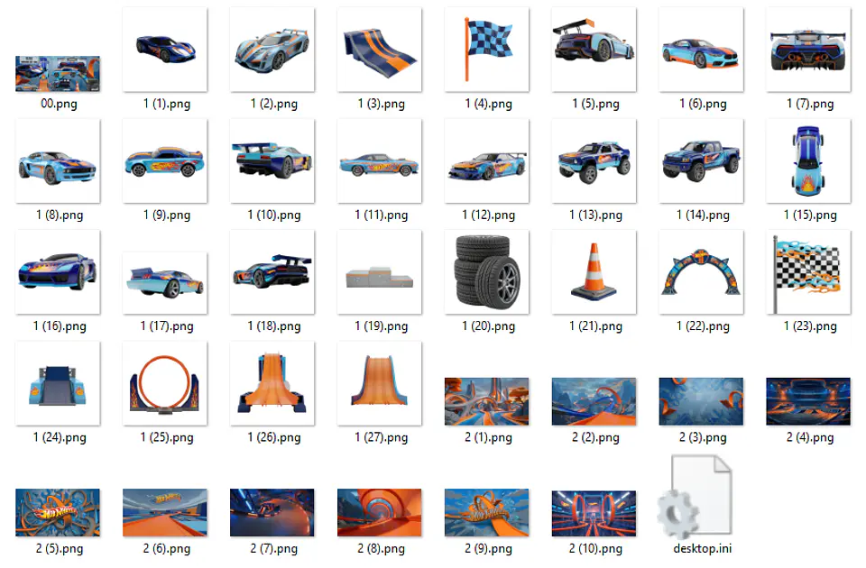 Kit Digital Hotwheels 2