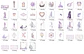 Kit Digital Rapunzel Silhueta  - Thumbnail 2