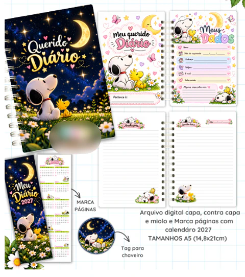 Arquivo Meu Diário Snoopy 2027 