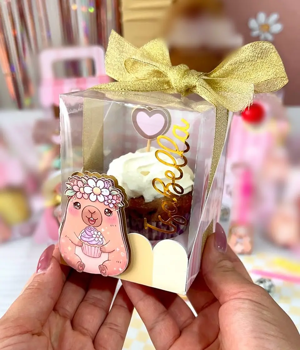 Arquivo Caixa Cupcake Acetato 1