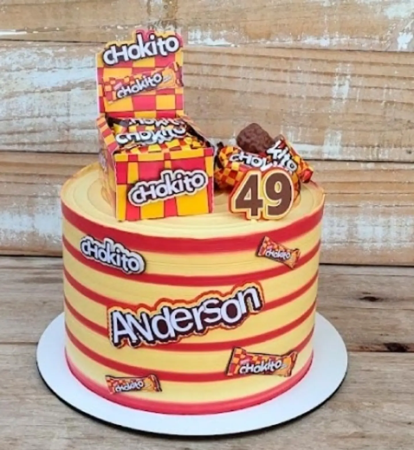 Arquivo Topo de Bolo Caixa Chocolate Chokito 1