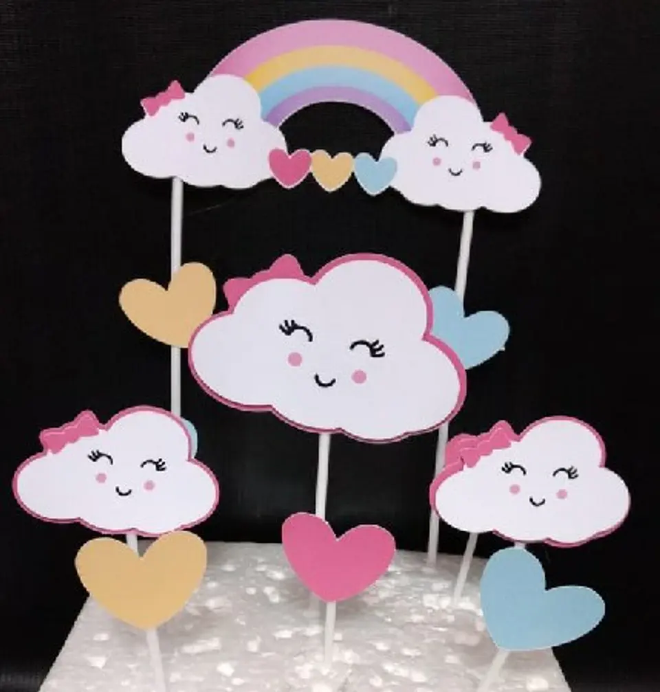 Arquivo Topo de Bolo Chuva de Amor e Benção 2 1