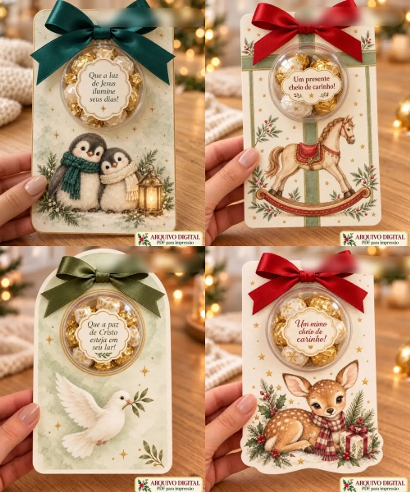 Arquivo Natal Card Blistter  3