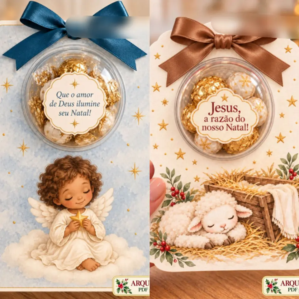 Arquivo Natal Card Blistter  4