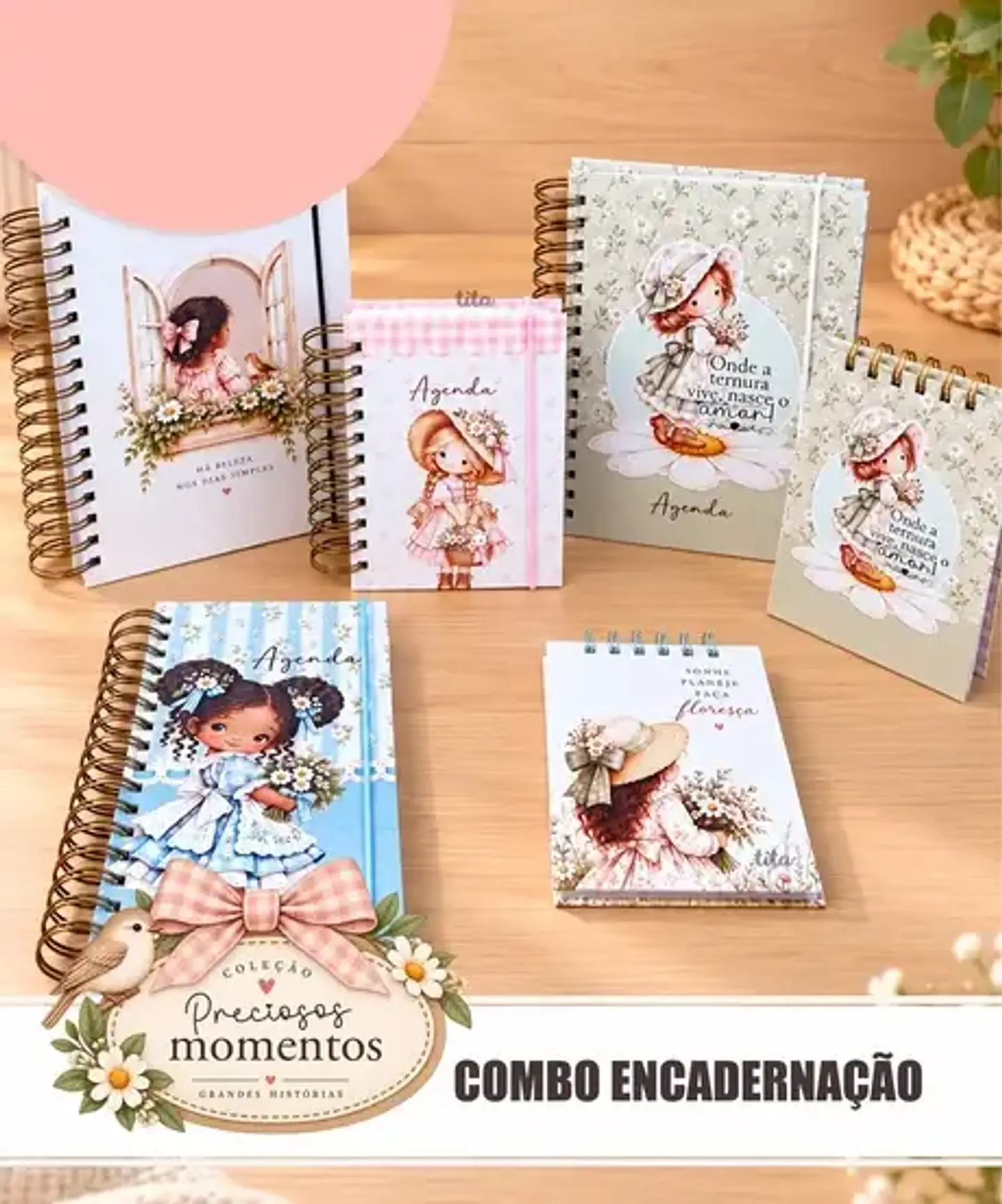 Arquivo Combo Encadernação - Momentos Preciosos  1