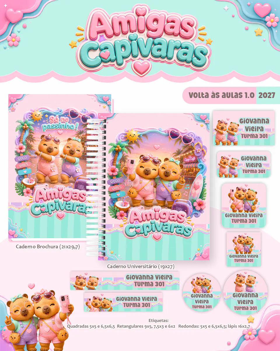 Arquivo Combo Encadernação Escolar 2027  38