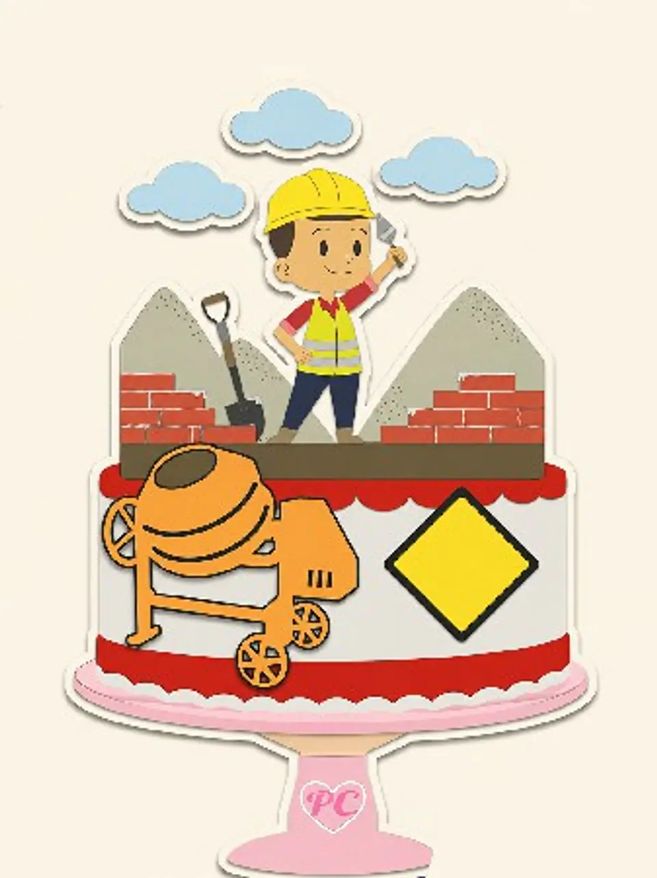 Arquivo Topo de Bolo Construção Construtor 2 1
