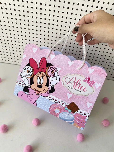 Arquivo Sacolinha Minnie Confeiteira 