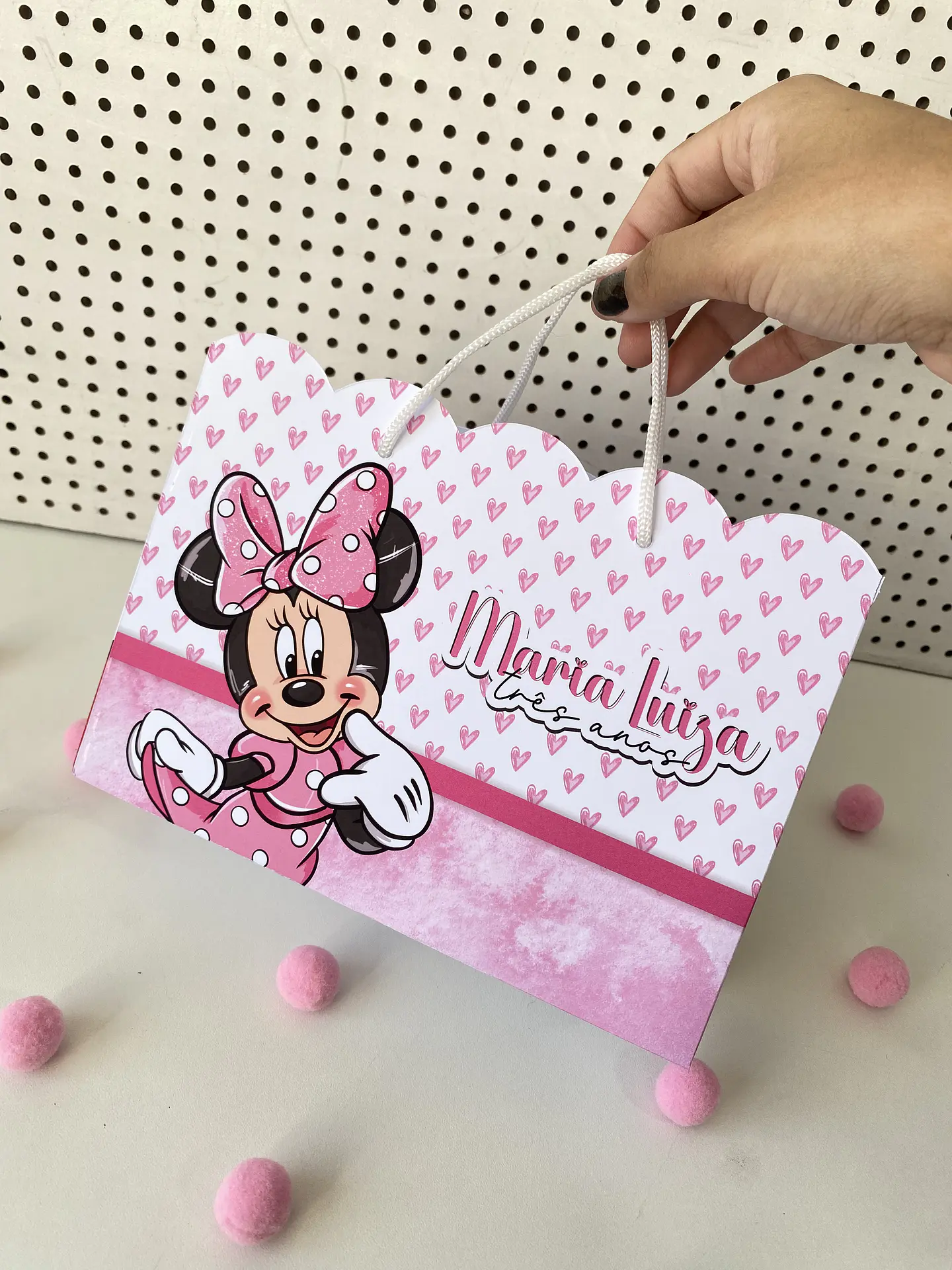 Arquivo Sacolinha Minnie Rosa 1