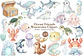 Kit Digital Fundo do Mar Cute - Thumbnail 1