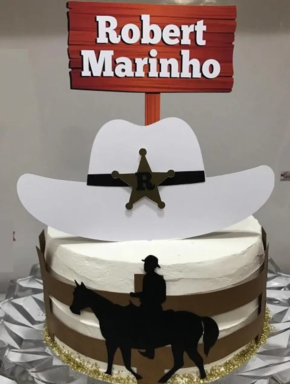 Arquivo Topo de Bolo Cowboy 1