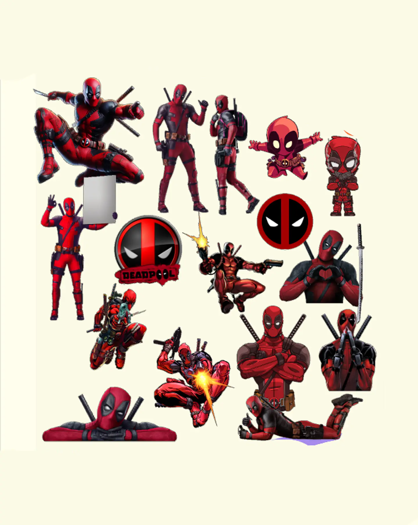 Arquivo Topo de Bolo Deadpool 2 1