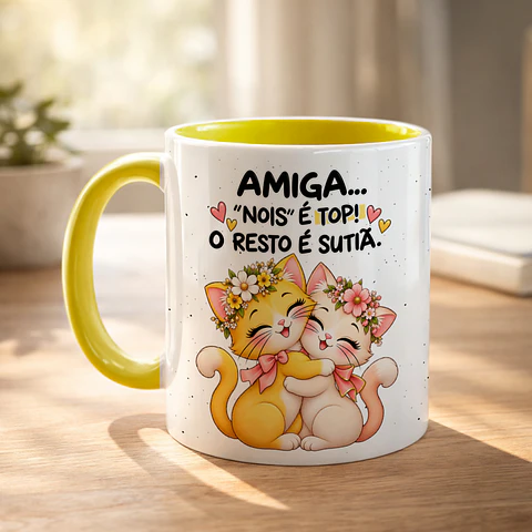 Arquivo Caneca Amiga, Nós é Top
