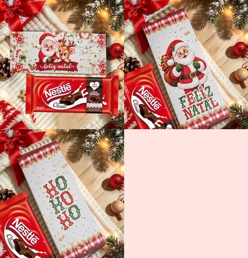 Arquivo Natal Capa Barra de Chocolate  1