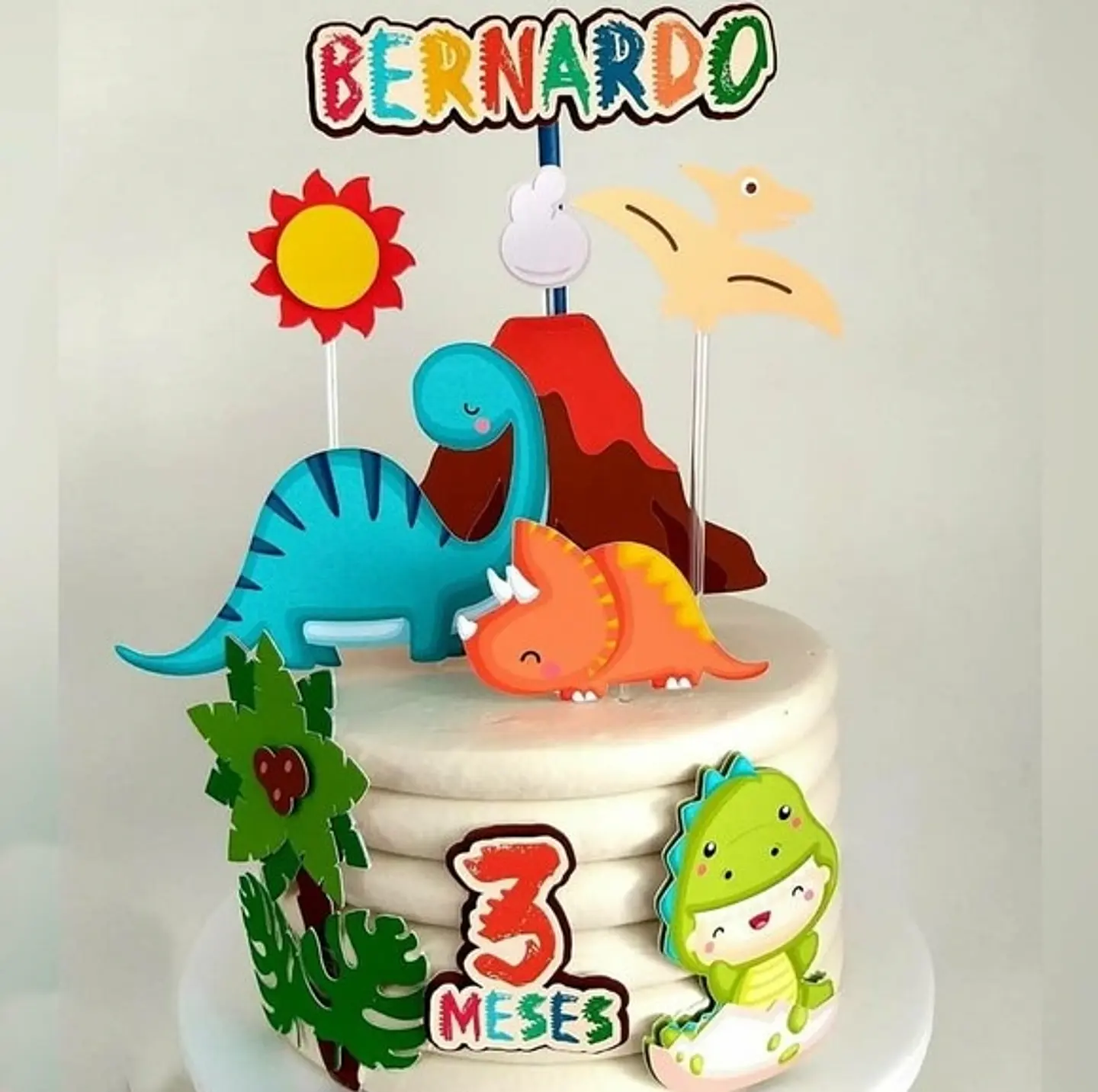 Arquivo Topo de Bolo Dinossauro Baby 2 1
