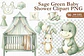 Kit Digital Quartinho de Bebê Verde - Thumbnail 1